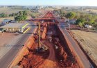 Obras no viaduto da PR-445 avançam no Paraná