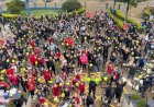 Pedal Solidário une atividade física, ação social e conscientização sobre segurança no trânsito em Apucarana