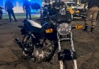 ROCAM apreende motocicleta com placa falsa e sinais de adulteração em Apucarana