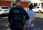 Homem procurado pela Justiça por agredir companheira com faca é preso pela Guarda Municipal em Apucarana