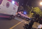 Jovem sem habilitação fica gravemente ferido após bater moto contra caçamba em Apucarana