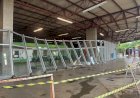 Temporal quebra vidros da rodoviária, destrói barracas de feira e deixa 6,5 mil imóveis sem energia em Londrina