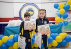 Prefeitura de Apucarana encerra Semana da Criança com distribuição de doces e livros de colorir para mais de 13 mil alunos da rede municipal e alunos da Apae