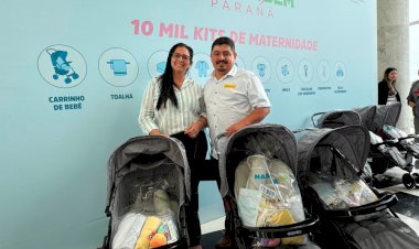 Califórnia recebe kits de maternidade do programa Nascer Bem Paraná