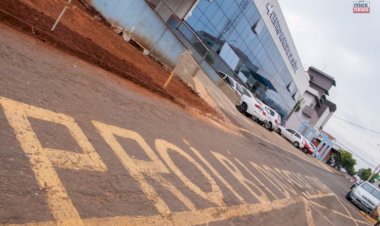 Prefeitura de Califórnia resolve problema crônico de estacionamento no Posto Central de Saúde