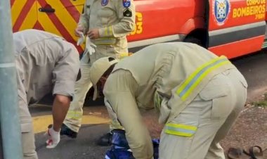 Homem em situação de rua é agredido e socorrido pelo SIATE em Apucarana