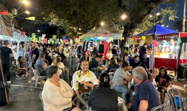 Arraiá das Famílias reúne grande público e impulsiona economia solidária em Apucarana