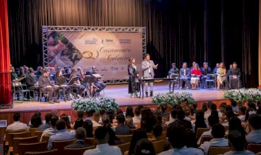 Apucarana celebra união de 80 casais em casamento social do Programa Justiça no Bairro