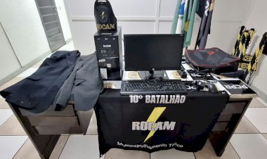 Casal é preso após arrombar UBS e furtar computador durante a madrugada em Apucarana