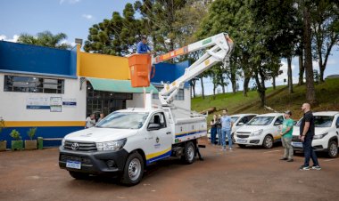Prefeitura de Apucarana adquire caminhonete equipada para reforçar manejo da arborização