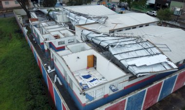 Primeiro levantamento aponta prejuízo de mais de R$ 2 milhões nos prédios públicos de Apucarana após o temporal