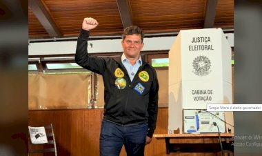 Sergio Moro é eleito governador do Paraná no primeiro turno com mais de 3,1 milhões de votos