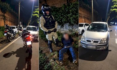 Homem é preso após denúncia de agressão contra mulher e resistência à Rocam em Apucarana