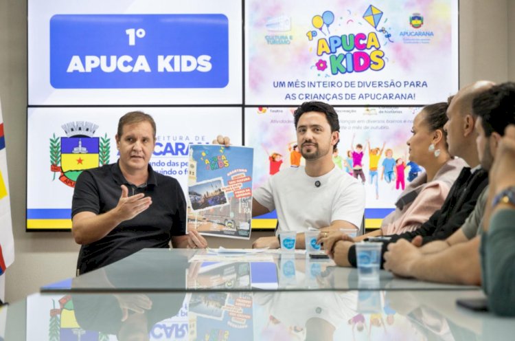 Apucarana lança 1º Apuca Kids com programação gratuita para crianças em outubro