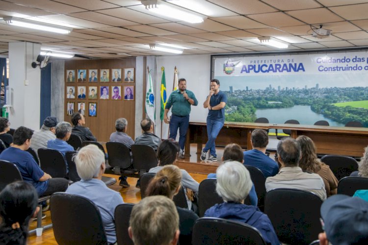 Prefeitura de Apucarana apresenta novo modelo de gestão e organização para Feira do Produtor Rural