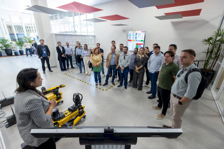Visita ao Centro de Desenvolvimento Tecnológico do Itaipu Parquetec. Foto: Kiko Sierich/Itaipu Parquetec.