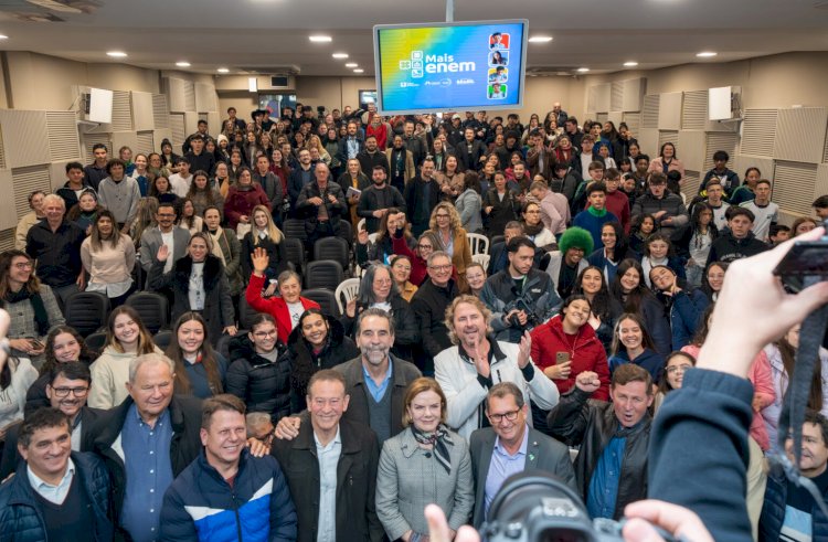 Projeto +ENEM é apresentado no Oeste do Paraná para ampliar acesso de estudantes da rede pública ao ensino superior