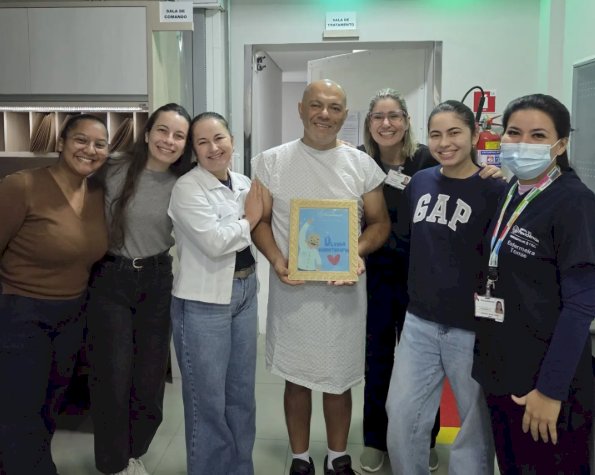 Professor de Apucarana conclui sessões de radioterapia e reforça importância da prevenção ao câncer de próstata