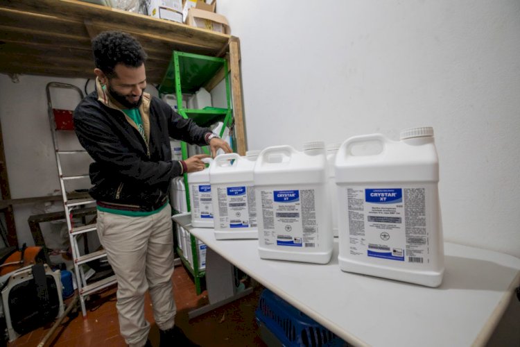 Prefeitura reforça combate ao borrachudo em áreas rurais com compra de novo lote de larvicida biológico