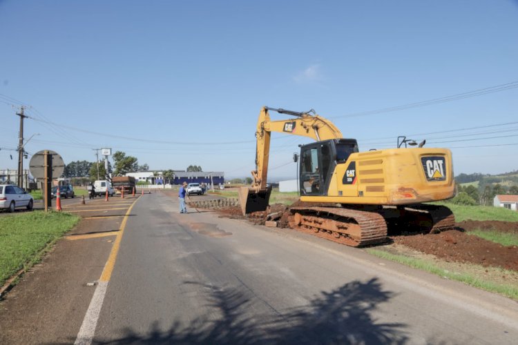 Obra de duplicação da Avenida Minas Gerais entra na fase de reconstrução do pavimento