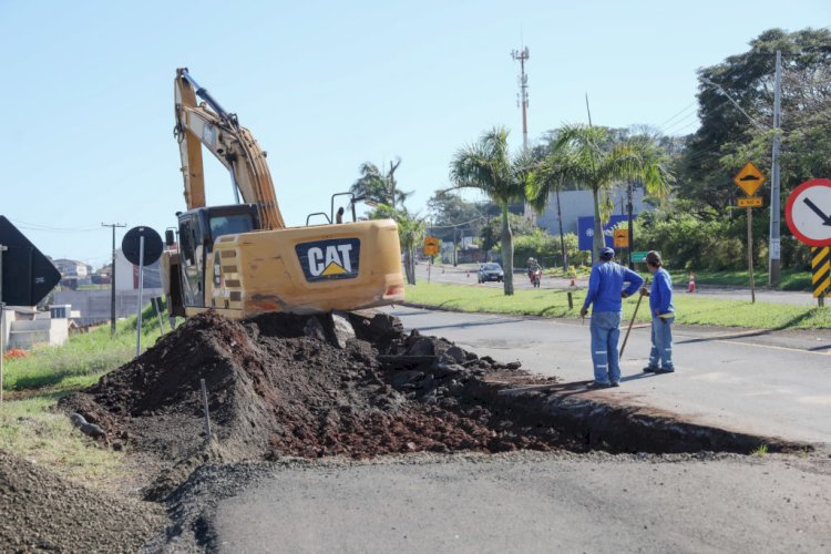 Obra de duplicação da Avenida Minas Gerais entra na fase de reconstrução do pavimento