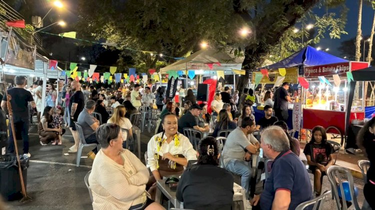 Arraiá das Famílias reúne grande público e impulsiona economia solidária em Apucarana