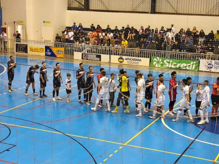 Apucarana Futsal goleia o Xavantes/Planalto na Série Prata