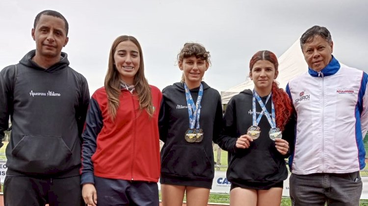 Apucarana conquista quinto lugar geral feminino no Paranaense de Atletismo Sub-16