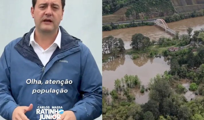 CHUVAS CAUSAM ESTRAGOS E DEIXAM REGIÕES ISOLADAS NO PARANÁ; EXÉRCITO É ACIONADO