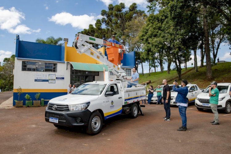 Prefeitura de Apucarana adquire caminhonete equipada para reforçar manejo da arborização