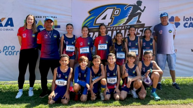 Equipe de atletismo Sub-12 de Apucarana é vice-campeã paranaense