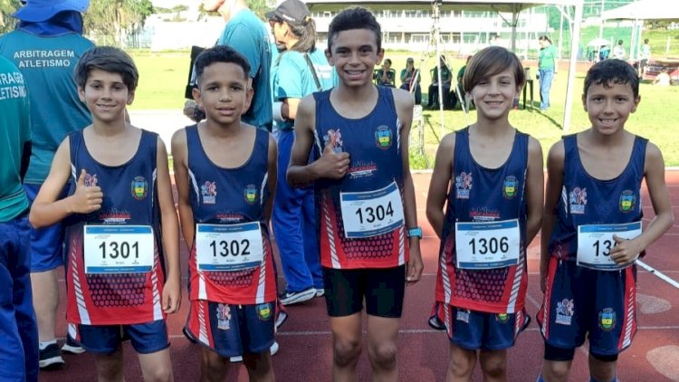 Equipe de atletismo Sub-12 de Apucarana é vice-campeã paranaense