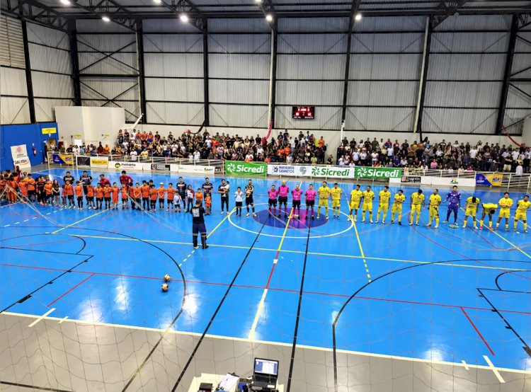 Empate em casa encerra campanha do Apucarana Futsal na Série Prata