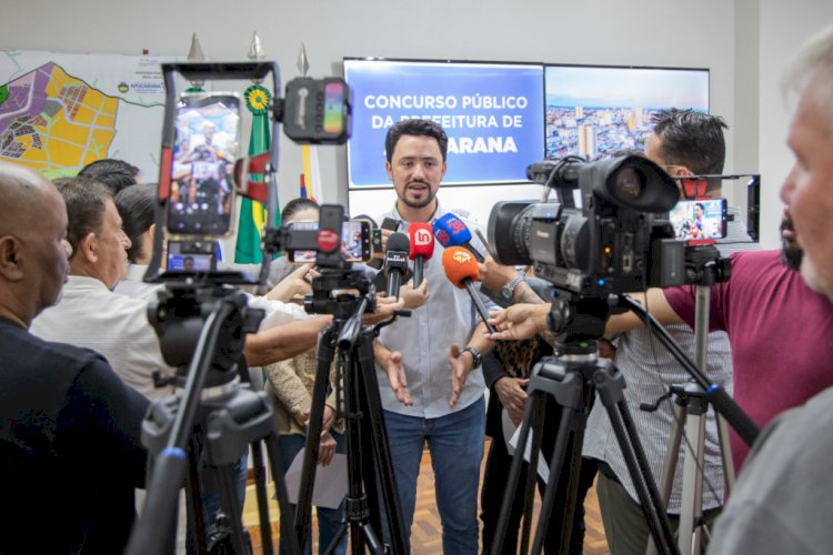 Prefeitura de Apucarana abre na próxima quarta inscrições para concurso público com salários de até R$ 16,3 mil