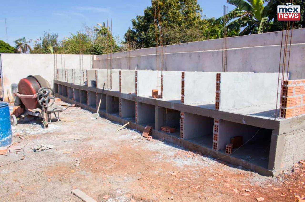 Cemitério de Califórnia (PR) amplia capacidade com nova estrutura de gavetas